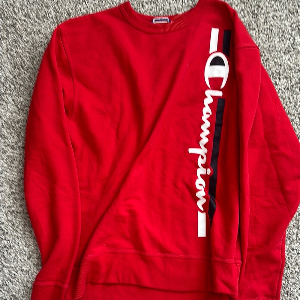 Champion Red Sweatshirt